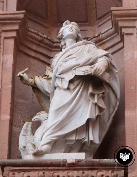 Juan el evangelista, uno de los doce apóstoles. (Potosí). Juan el evangelista, uno de los doce apóstoles. (Potosí).