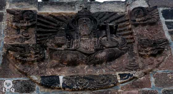 Aunque sabemos que es intangible, esta es una alegoría del Padre. (Ex Convento de San Andrés Calpan). Aunque sabemos que es intangible, esta es una alegoría del Padre. (Ex Convento de San Andrés Calpan).
