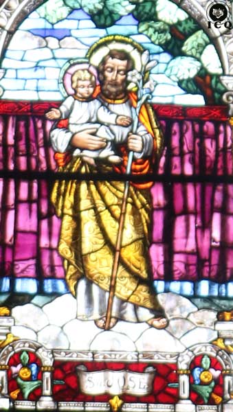 José y su vara florecida. Catedral de San Luis Potosí, S.L.P. México. José y su vara florecida. Catedral de San Luis Potosí, S.L.P. México.