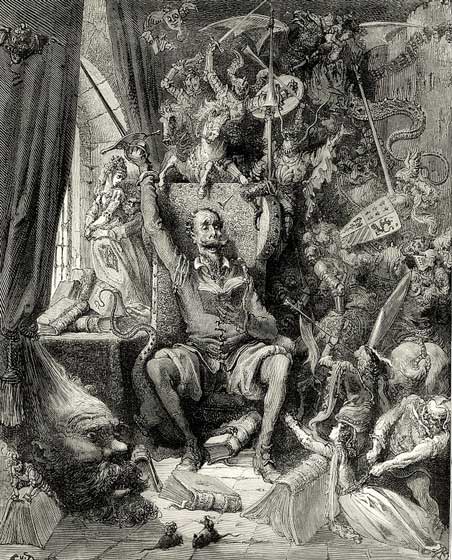 Don Quijote. Gustave Doré (1832–1883)