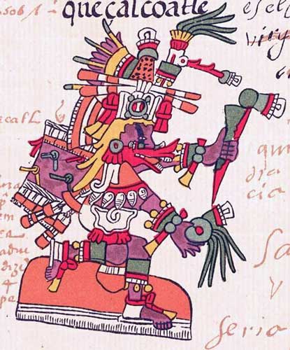 Quetzalcóatl [Códice Telleriano Remensis]