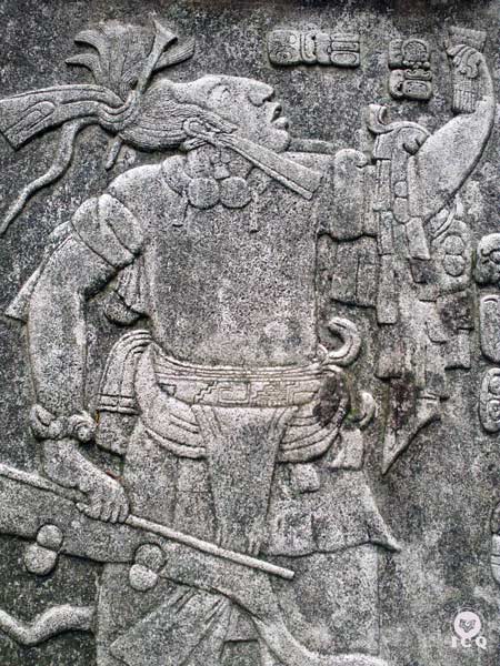 Imagen: Zona Arqueológica de Palenque Chiapas. Cultura Maya. Foto por Jenaro reyes y Lupita Rodríguez.