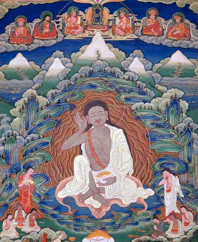 Imagen 1: Milarepa. Desconocido. Finales siglo XIX. Imagen 1: Milarepa. Desconocido. Finales siglo XIX.