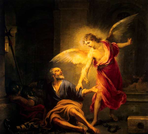 Imagen 2: Liberación de Pedro. Bartolomé Esteban Murillo. 1665-1667. Imagen 2: Liberación de Pedro. Bartolomé Esteban Murillo. 1665-1667.