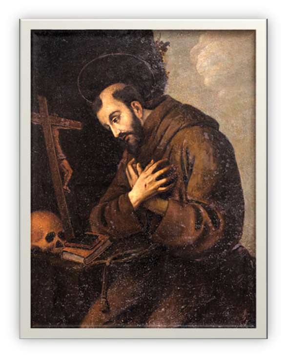 SAN FRANCISCO DE ASÍS EN ORACIÓN, LUDOVICO CARDI CIGOLI, 1613 SAN FRANCISCO DE ASÍS EN ORACIÓN, LUDOVICO CARDI CIGOLI, 1613