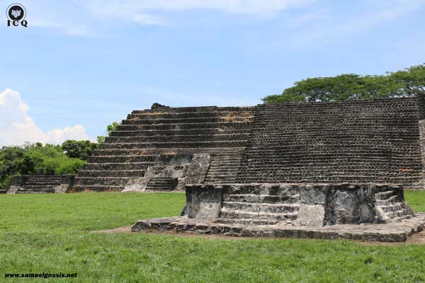 Templo sagrado en Cempoala Templo sagrado en Cempoala