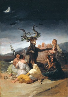 EL AQUELARRE, FRANCISCO GOYA, 1798 EL AQUELARRE, FRANCISCO GOYA, 1798