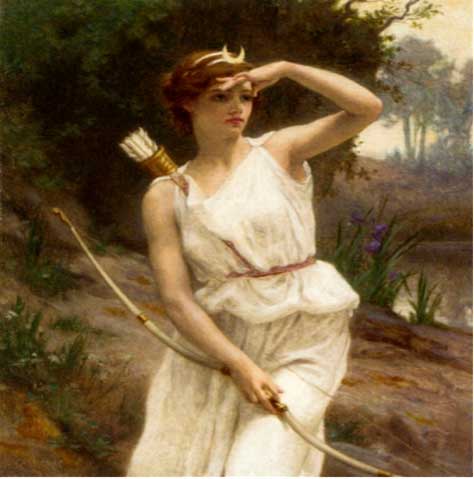DIANA CAZADORA, GUILLAUME SEIGNAC, 1900 DIANA CAZADORA, GUILLAUME SEIGNAC, 1900