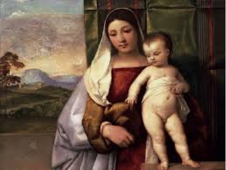 VIRGEN GITANA, TIZIANO VECELLIO, 1510-1511 VIRGEN GITANA, TIZIANO VECELLIO, 1510-1511