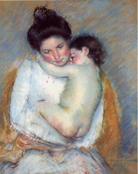 MADRE E HIJO, MARY CASSAT, 1890 MADRE E HIJO, MARY CASSAT, 1890