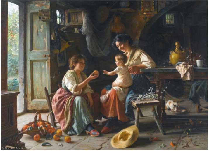 LA NARANJA, GIUSEPPE MAGNI, 1900 LA NARANJA, GIUSEPPE MAGNI, 1900