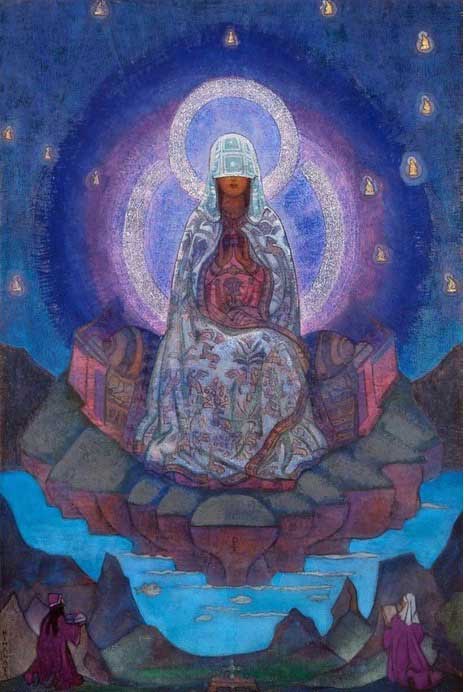 MADRE DEL MUNDO, NICHOLAS ROERICK, 1910 MADRE DEL MUNDO, NICHOLAS ROERICK, 1910