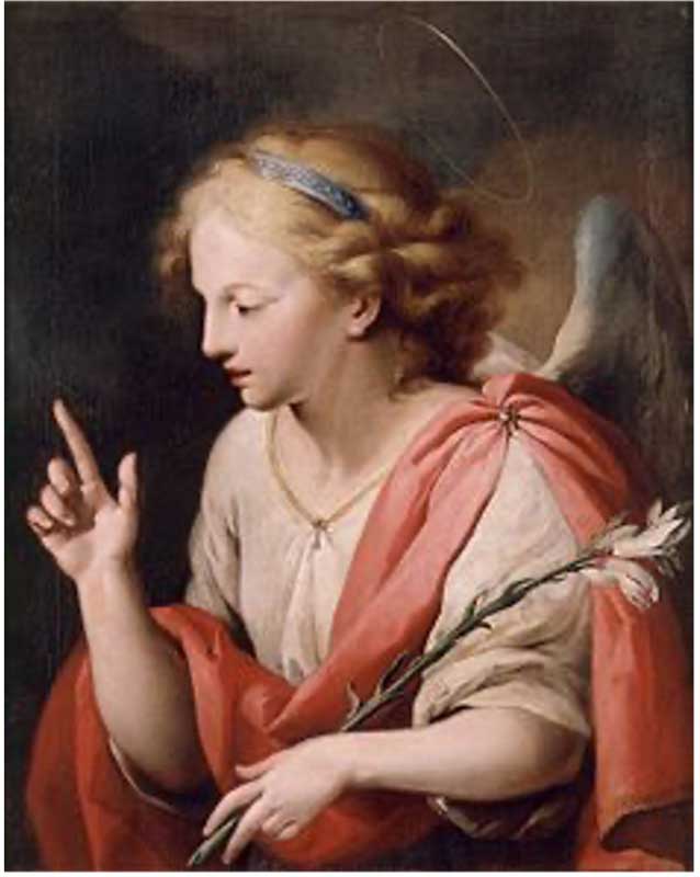 ARCANGELO GABRIELE, JOSÉ CAMARÓN BOCONA, SIGLO XVIII ARCANGELO GABRIELE, JOSÉ CAMARÓN BOCONA, SIGLO XVIII