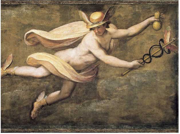 MERCURIO, JACOBO ZUCCHI, 1560