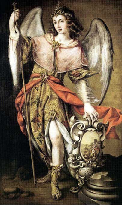 EL ARCÁNGEL RAFAEL, JUAN DE VALDÉS REAL, 1654-1655