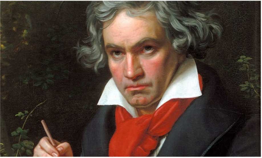 Beethoven, Joseph Karl Stieler, 1820 Beethoven, Joseph Karl Stieler, 1820
