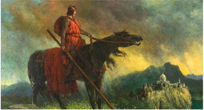 Parsifal de Wagner, Ferdinand Leeke, 1920 Parsifal de Wagner, Ferdinand Leeke, 1920