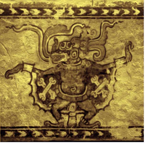 Dios Camazotz, imágenes de dominio público Dios Camazotz, imágenes de dominio público