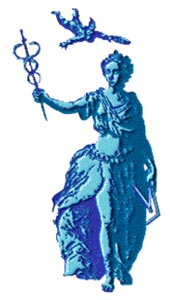 Mujer con caduceo