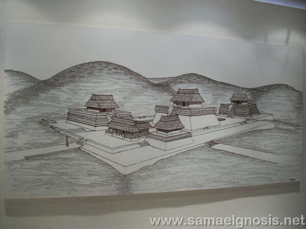 Dibujo de Casas Tapadas, Plazuelas