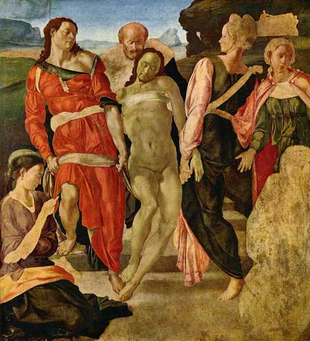 Imagen: Santo Entierro- Michelangelo Buonarroti