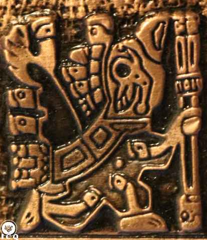 Ser alado. El Señor de los dos Báculos. Tiahuanaco Ser alado. El Señor de los dos Báculos. Tiahuanaco