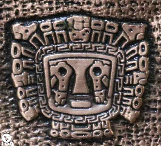 Figuras solares. El Señor de los dos Báculos. Tiahuanaco