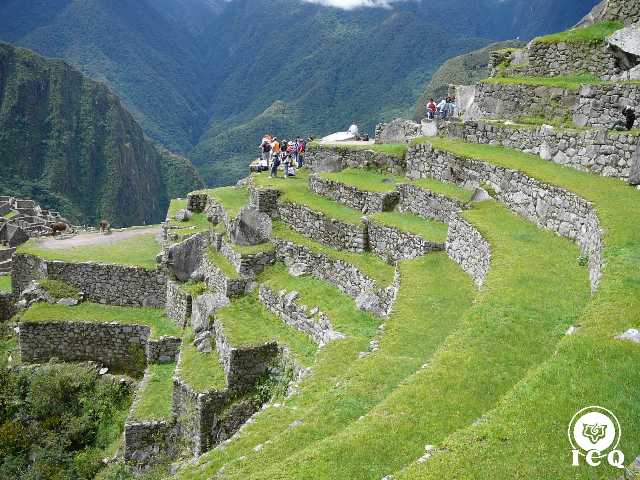 El basamento de Machu Picchu está formado por terrazas