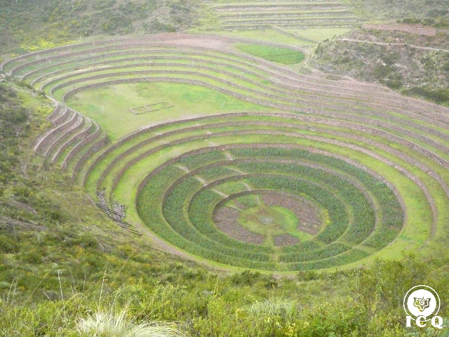Sitio Arqueológico de Moray. Perú.