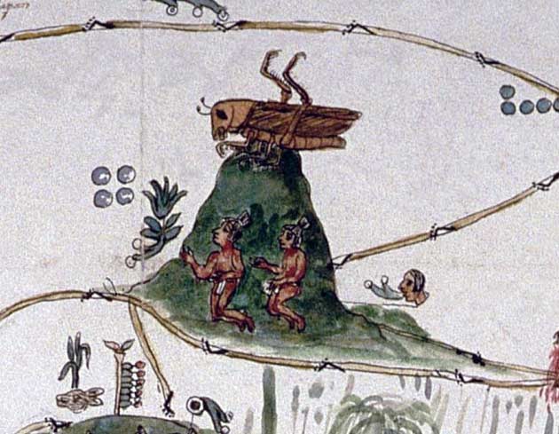 Mapa de Sigüenza, Códice Boturini. Año: Siglo XVI.