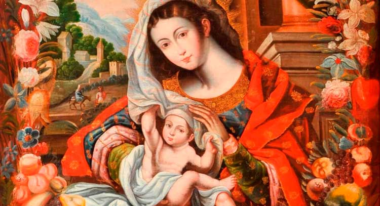 Joaquín Gandarillas Infante Nombre: Flores sagradas en la pintura virreinal Año: siglo 18 Joaquín Gandarillas Infante Nombre: Flores sagradas en la pintura virreinal Año: siglo 18