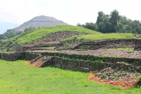 Calzada de los Muertos en Teotihuacán