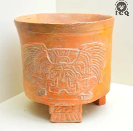 Vasija. Museo de Teotihuacán