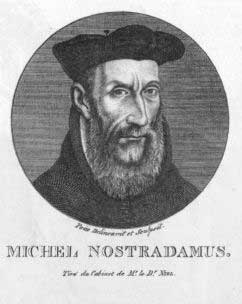 Retrato de Nostradamus, por el Dr. Niel.