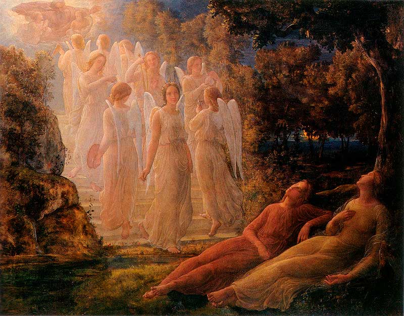 Imágenes: Poema del alma en la montaña autor Louis Janmot año-1850 Imágenes: Poema del alma en la montaña autor Louis Janmot año-1850