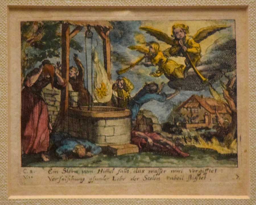 La tercera trompeta del Apocalipsis de J. Meyer. La tercera trompeta del Apocalipsis de J. Meyer.