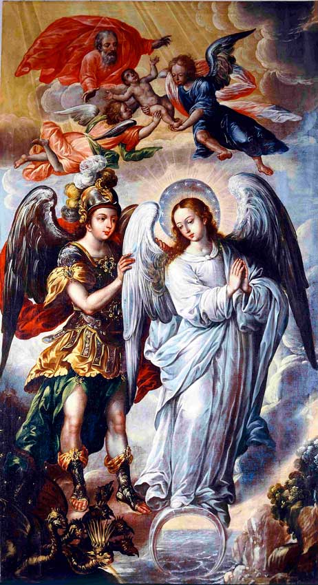 The Virgin of the Apocalypse by Juan Correa. c.1689. New Spain (Mexico).