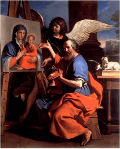 Imagen 2: San Lucas, Guercino, 1562. Imagen 2: San Lucas, Guercino, 1562.