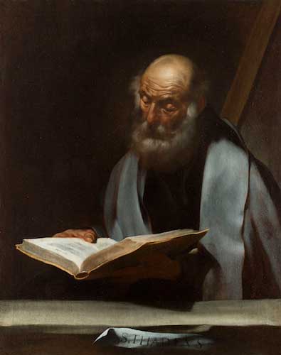 Imagen: San Judas Tadeo, José de Ribera, 1609-1610. Imagen: San Judas Tadeo, José de Ribera, 1609-1610.
