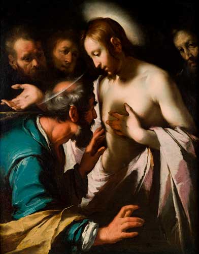 Imagen 1: Incrédulo Tomás de Bernardo Strozzi, 1620. Imagen 1: Incrédulo Tomás de Bernardo Strozzi, 1620.