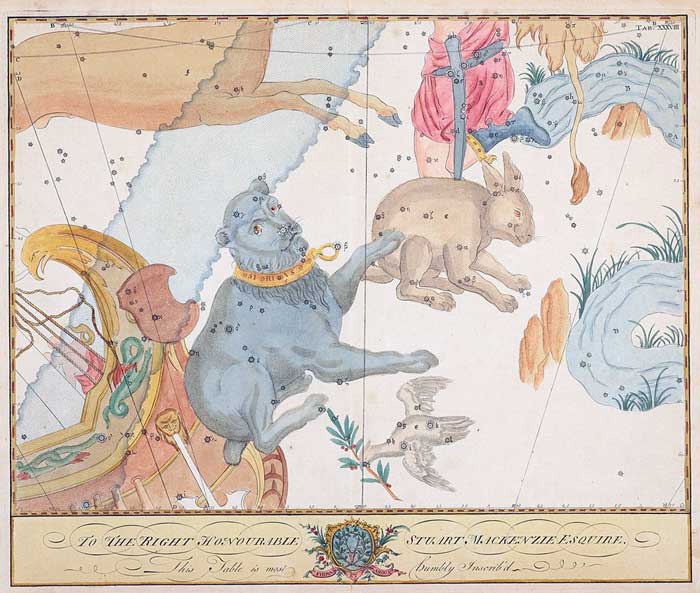 Imagen 2: John Bevis – Mapa Celeste. Imagen 2: John Bevis – Mapa Celeste.