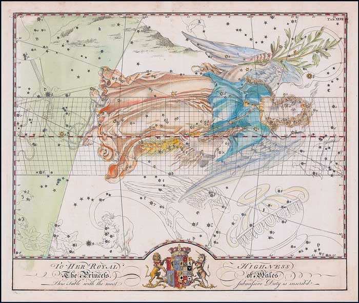 Imagen 1: John Bevis – Virgo. 1750. Imagen 1: John Bevis – Virgo. 1750.
