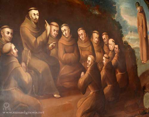 Las Distintas Partes del Ser (6. Los varones de Asís). Museo de Guadalupe Zacatecas. Las Distintas Partes del Ser (6. Los varones de Asís). Museo de Guadalupe Zacatecas.