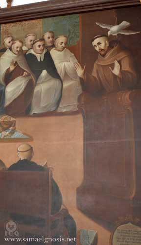 La Ayuda del Tercer Logos (8.- Sermón de San Francisco). Museo de Guadalupe Zacatecas.