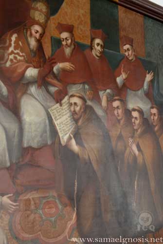 Los Tres Factores (9. El Papa Inocencio III). Museo de Guadalupe Zacatecas. Los Tres Factores (9. El Papa Inocencio III). Museo de Guadalupe Zacatecas.