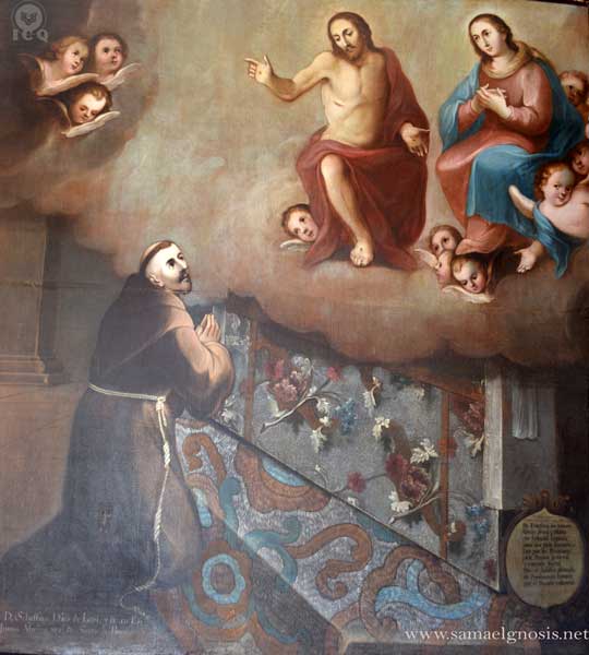 Oración Consciente (San Francisco orando). Museo de Guadalupe Zacatecas.
