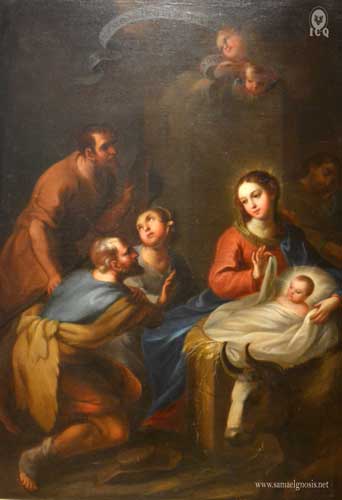 La natividad o navidad. Museo de Guadalupe Zacatecas. 