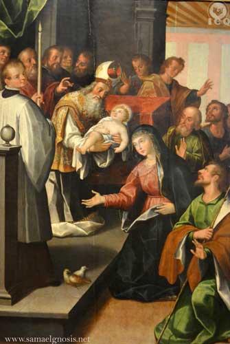 Presentación de Jesús al templo. Museo de Guadalupe Zacatecas. Presentación de Jesús al templo. Museo de Guadalupe Zacatecas.