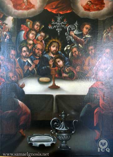 La última cena. Museo de Guadalupe Zacatecas. La última cena. Museo de Guadalupe Zacatecas.