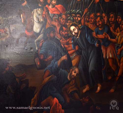 El prendimiento de Jesús. Museo de Guadalupe Zacatecas. 